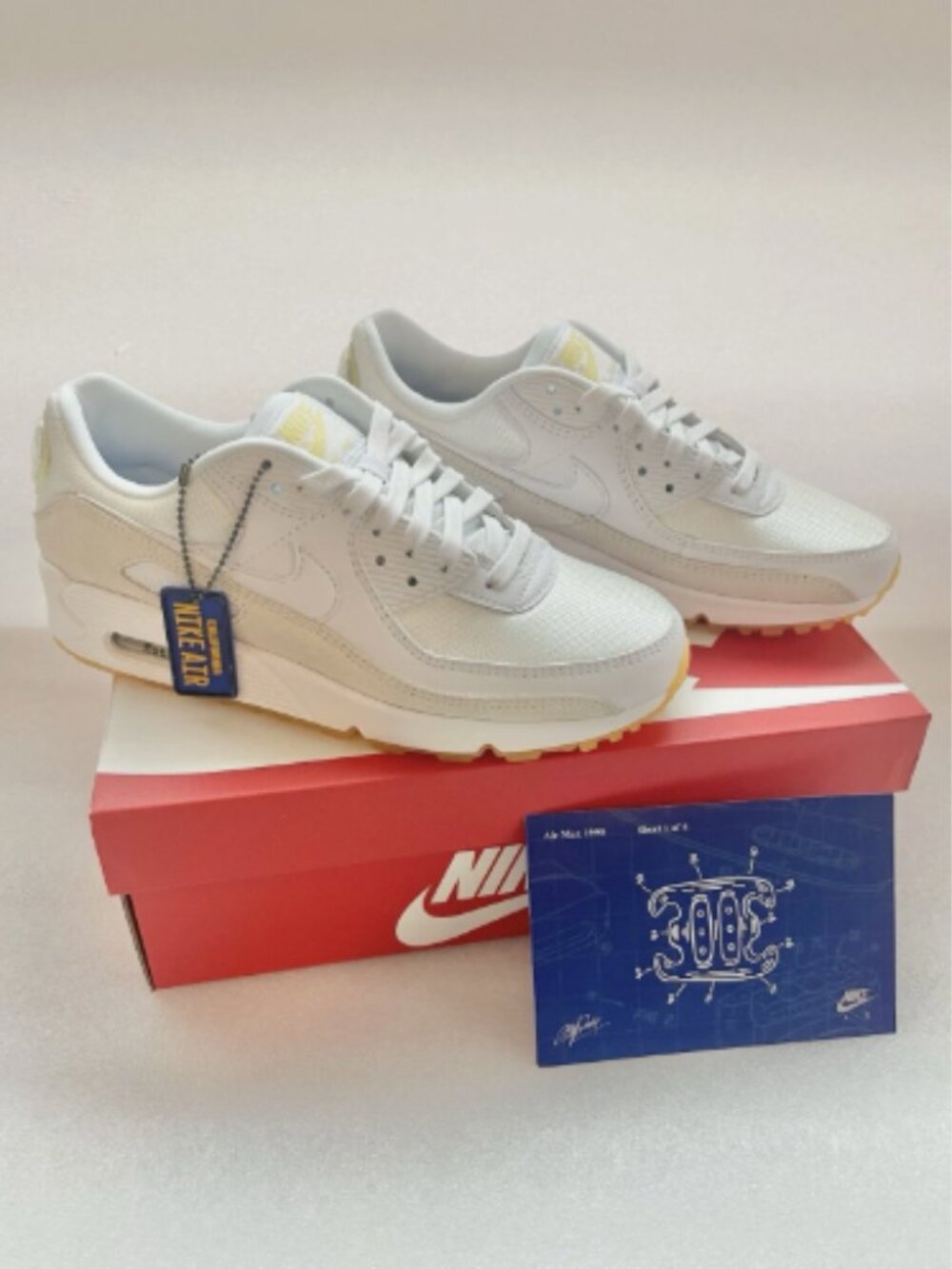 Nike Air Max 90 SE “Frank Rudy” Summit White Yellow Size - 8.5M/10W